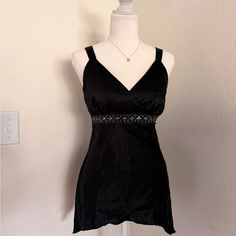 Y2k Chic Black Women's Camisole Top